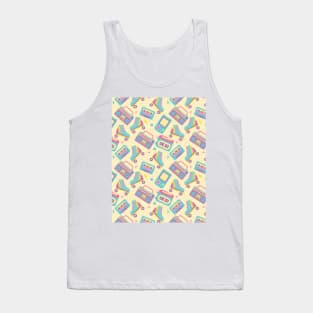 Back To 80s Pattern Tank Top